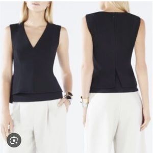 Small black BCBG MAXAZARIA top